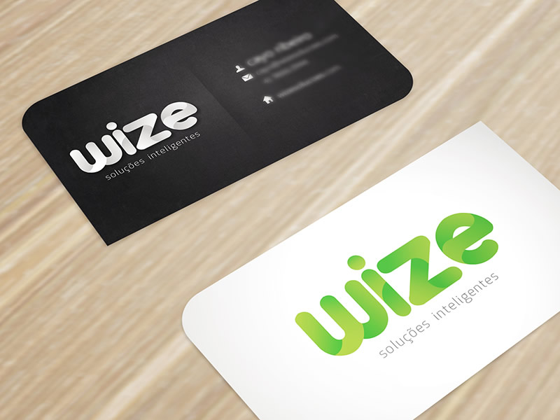 Cartão de Visita . Wize Soluções