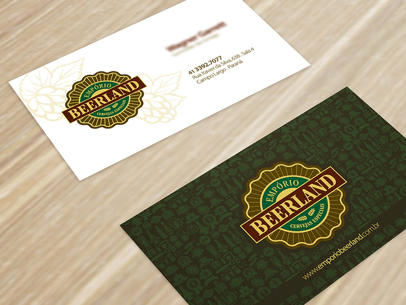 Cartão de Visita . Beerland