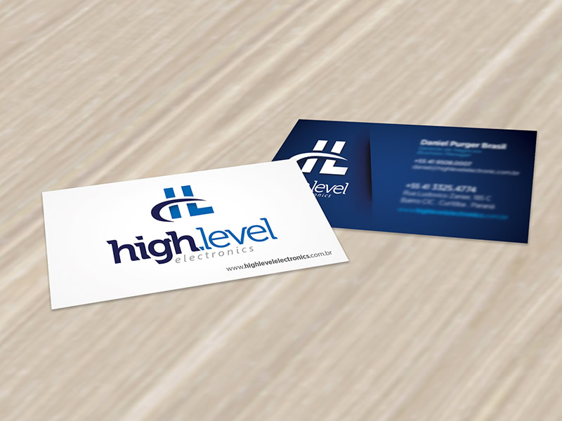 Cartão de Visita . High Level